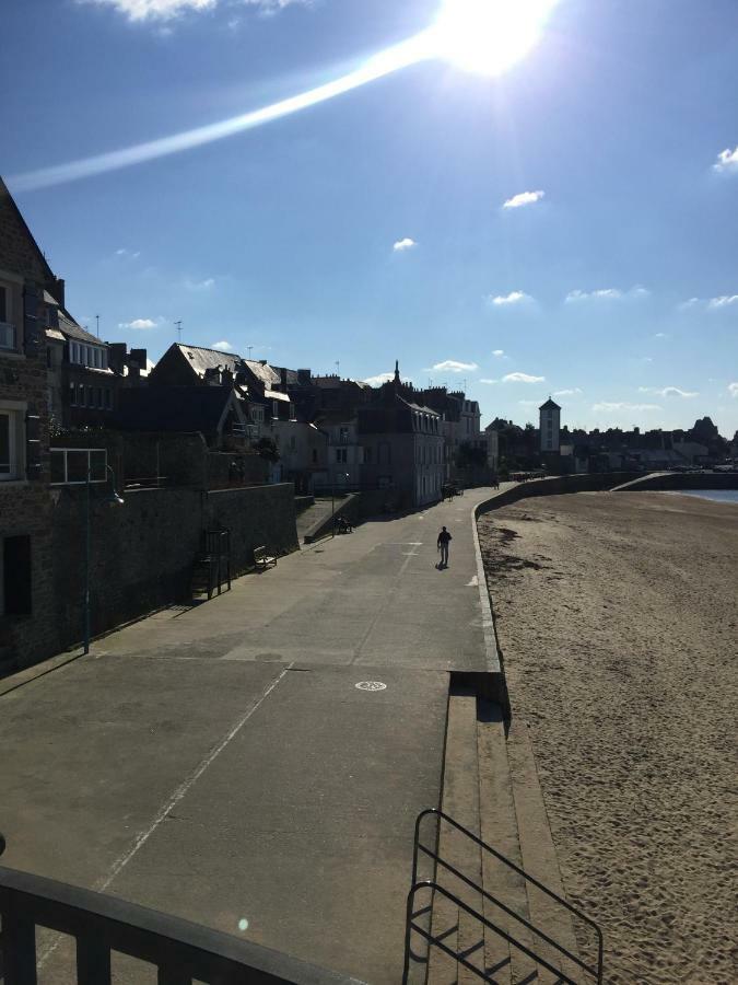 Studio Bord de Plage des Bas Sablons Saint Malo Extérieur photo